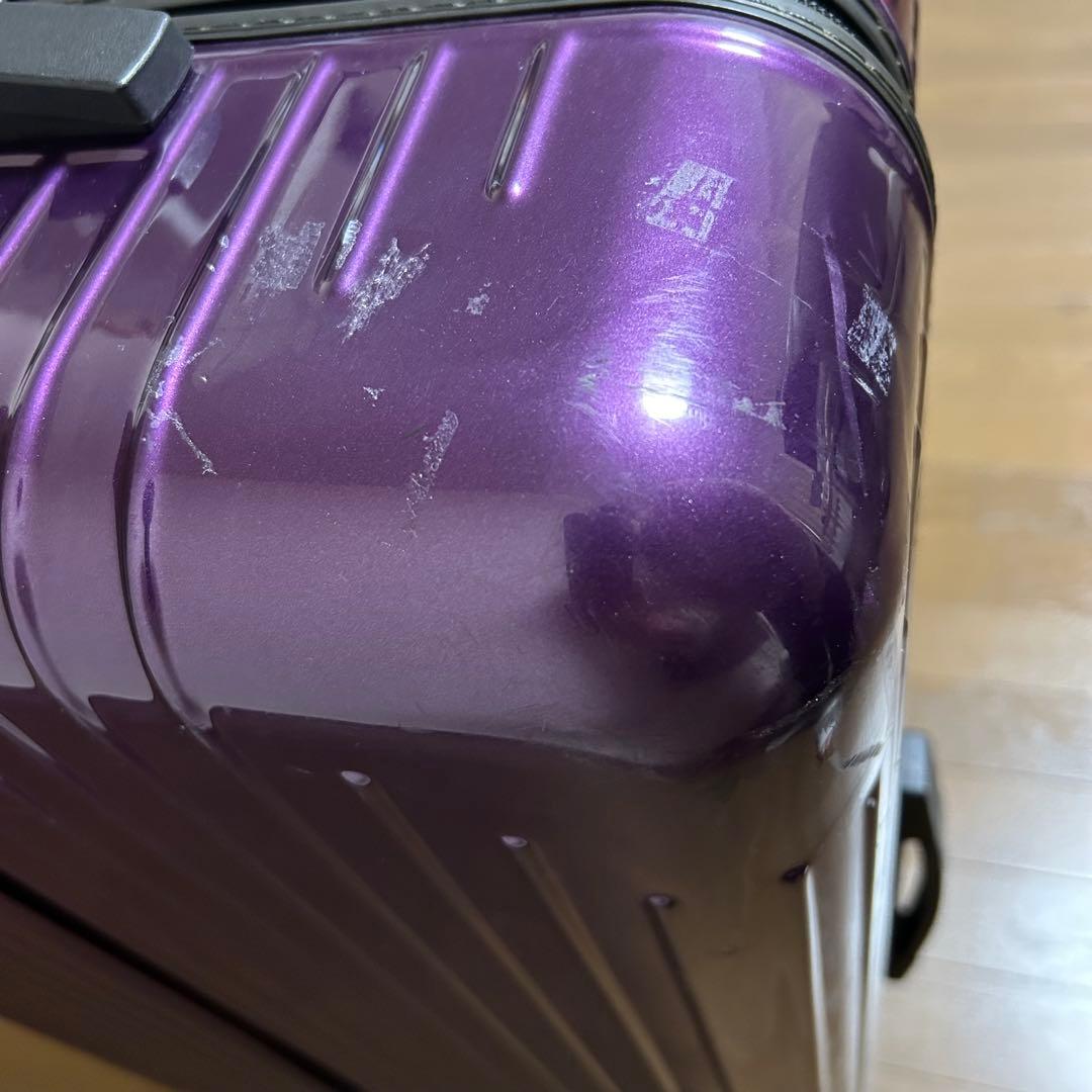 ぼ*ゅ様 リモワ　rimowa サルサエアー　82L 4輪　ウルトラバイオレット