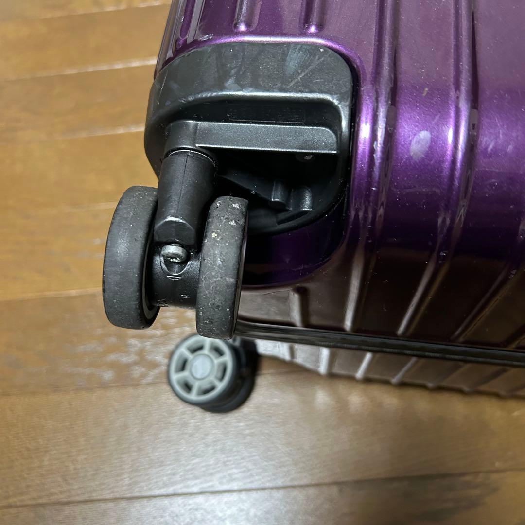 ぼ*ゅ様 リモワ　rimowa サルサエアー　82L 4輪　ウルトラバイオレット