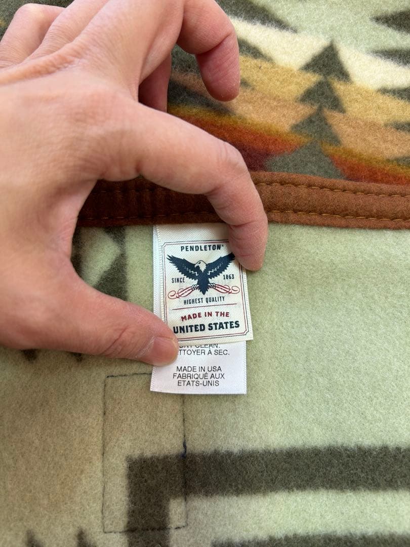 アウトドア寝具 Pendleton Beaver State Indian Blanket