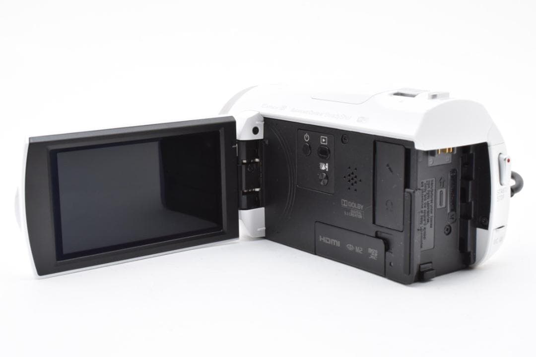 【美品】SONY HDR-CX680 ビデオカメラ ホワイト#2617884