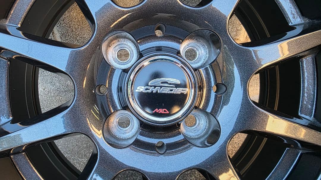 【引取限定】14インチ ルーミー等 ブリザック スタッドレス・アルミ４本セット