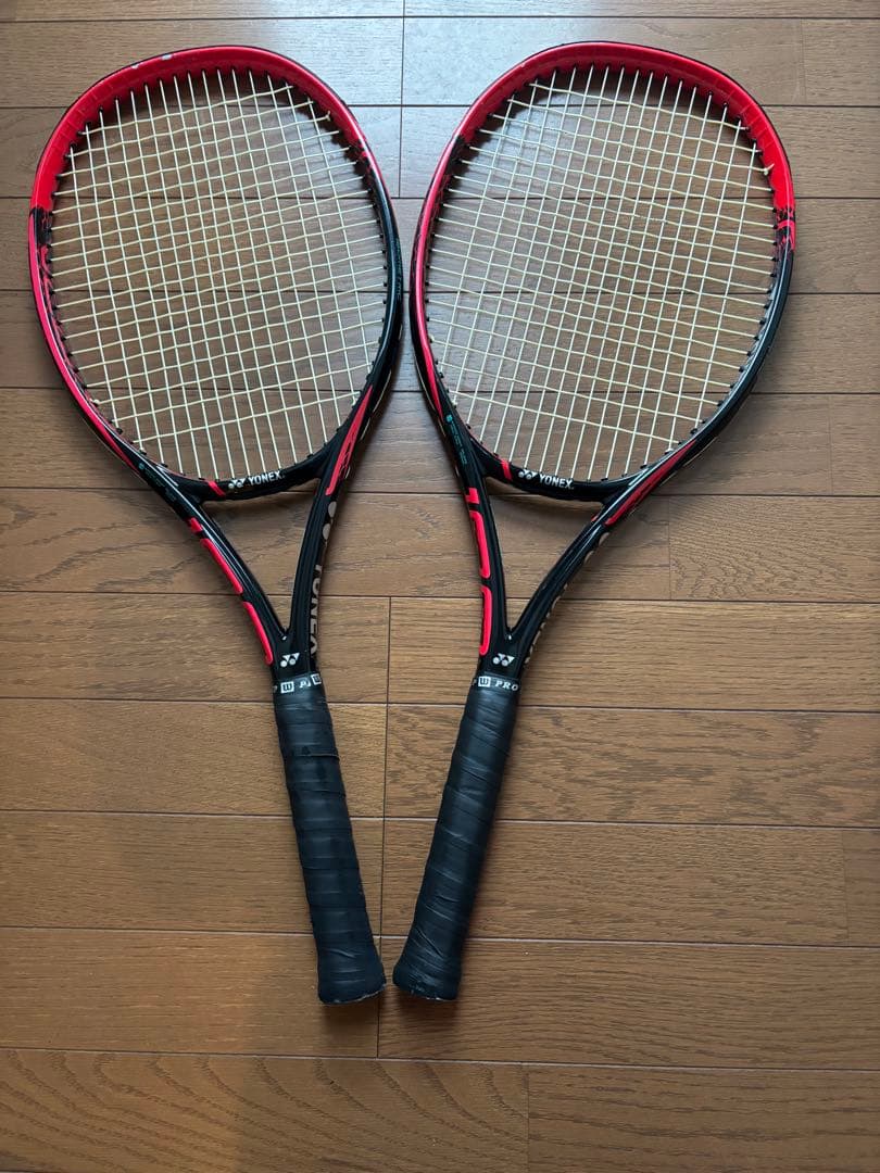 YONEX VCORE 100テニスラケット 2本セット