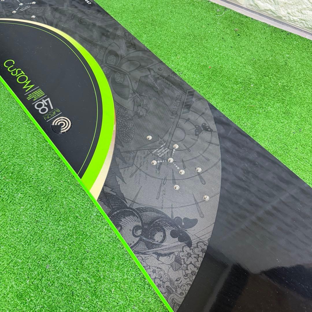 BURTON CUSTOM 148 B1306 グラフィック　スノーボード　良好