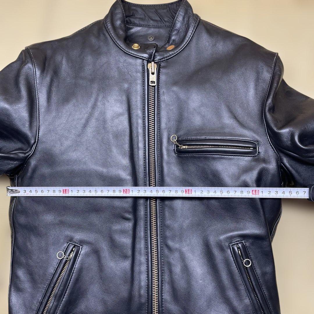 ジ*ル様 Vanson ビンテージ レザージャケット シングルライダース 36