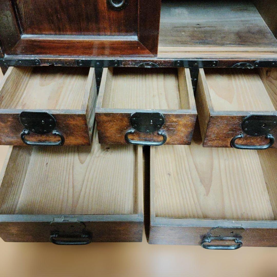 ●古道具●和箪笥 古箪笥 引き出し 家具 インテリア アンティーク江戸 明治