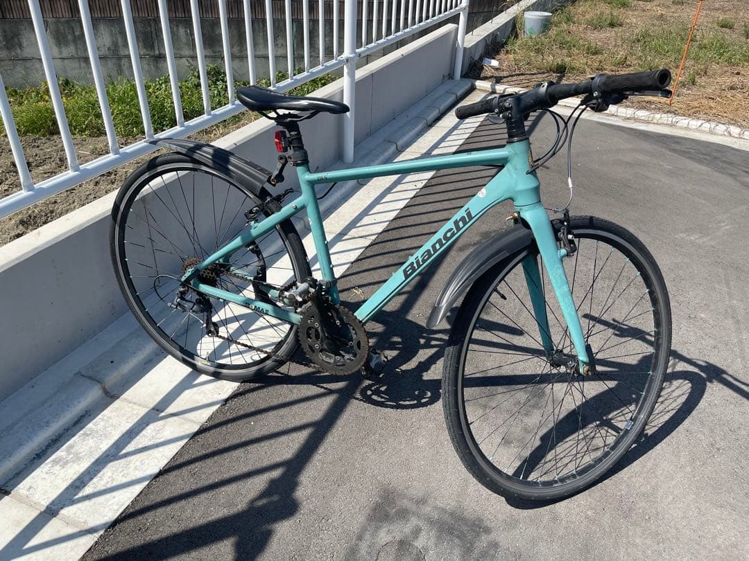 Bianchi クロスバイク ローマ3 チェレステ