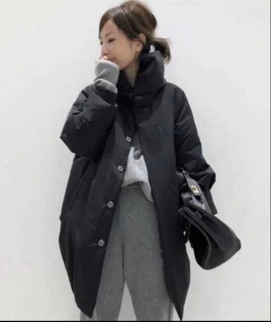 L'Appartement Lisiere中綿コクーンコート定価¥66,000