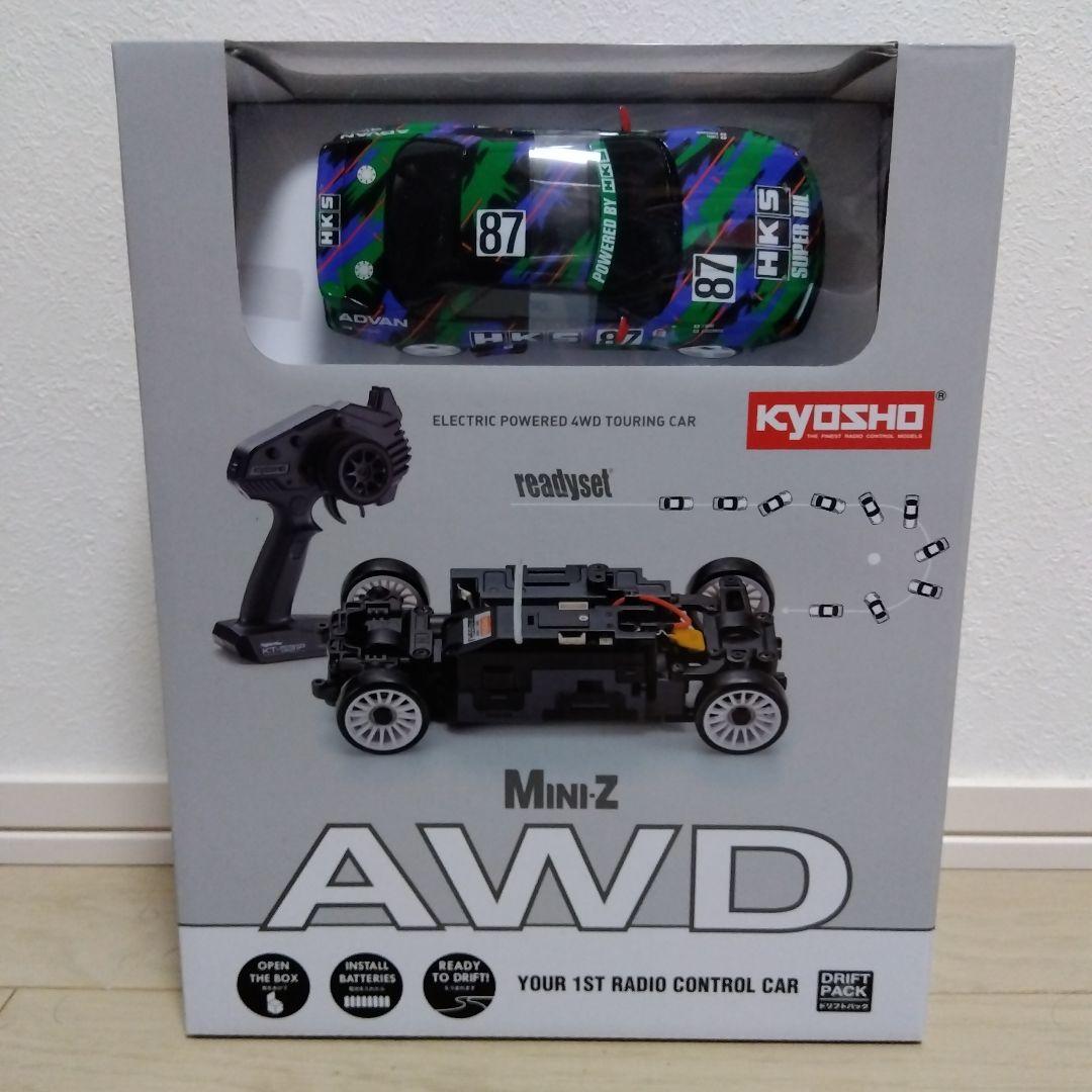 新品未開封　ミニッツAWD HKS スカイライン (R32 GT-R) 1993