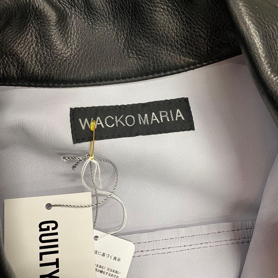 ジャケット・アウター WACKO MARIA SUEDE LEATHER TRUCKER JACKET