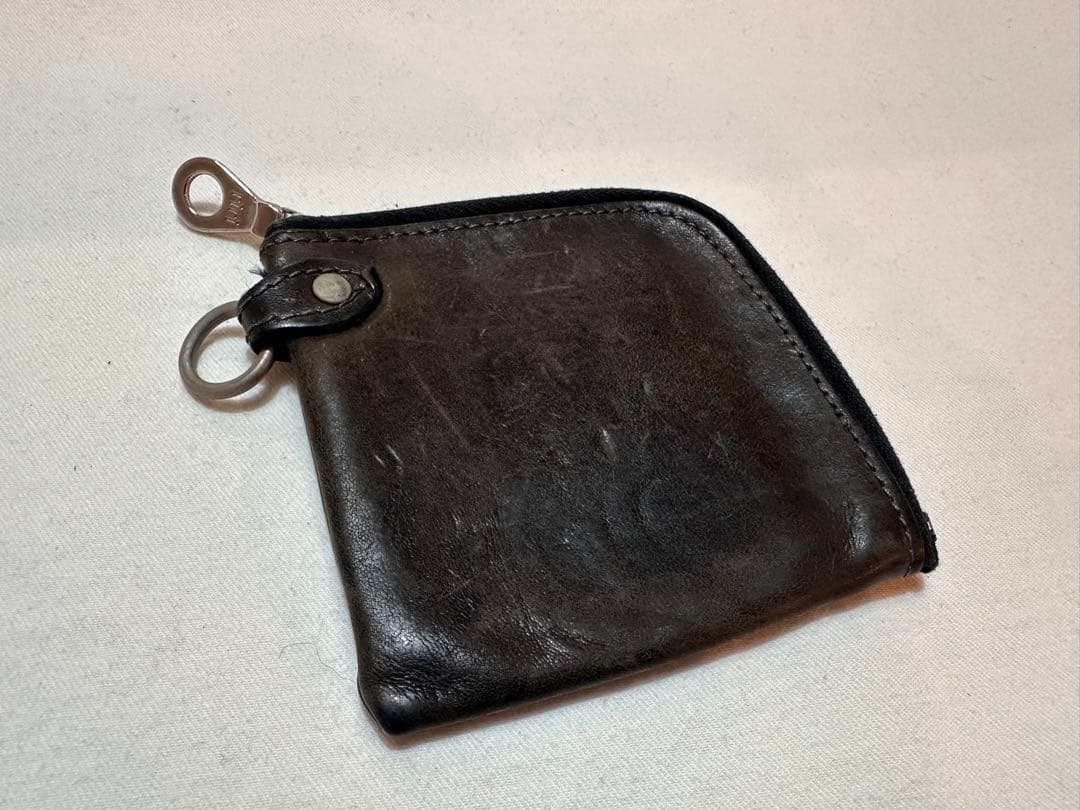 バックラッシュGUIDIコードバンレザーZIPウォレット/BACKLASH財布