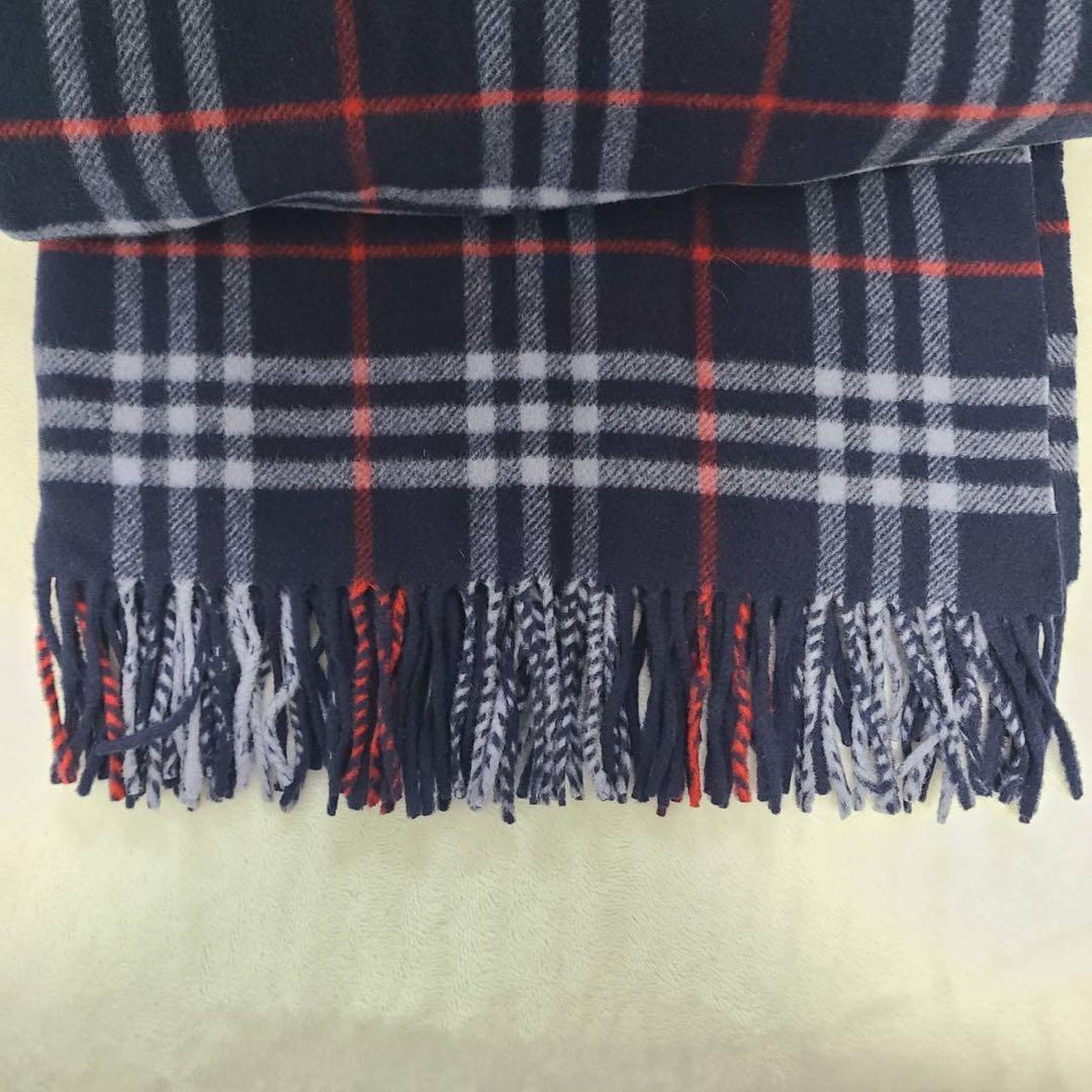 【Burberrys】マフラー ストール ノバチェック 大判　カシミヤ5%
