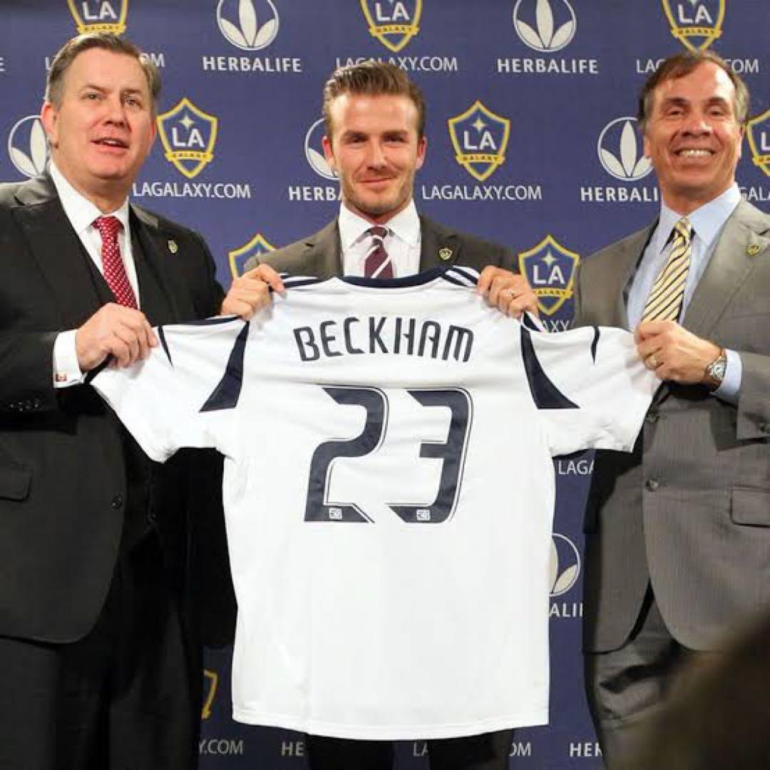 【直筆サイン】 デビット ベッカム LAギャラクシー ユニフォーム