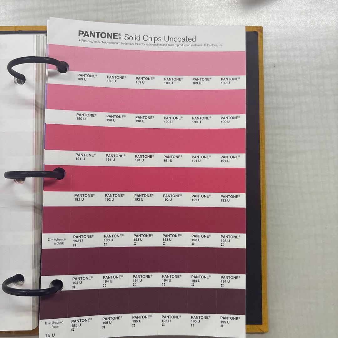 PANTONE Solid Chips 色見本セット