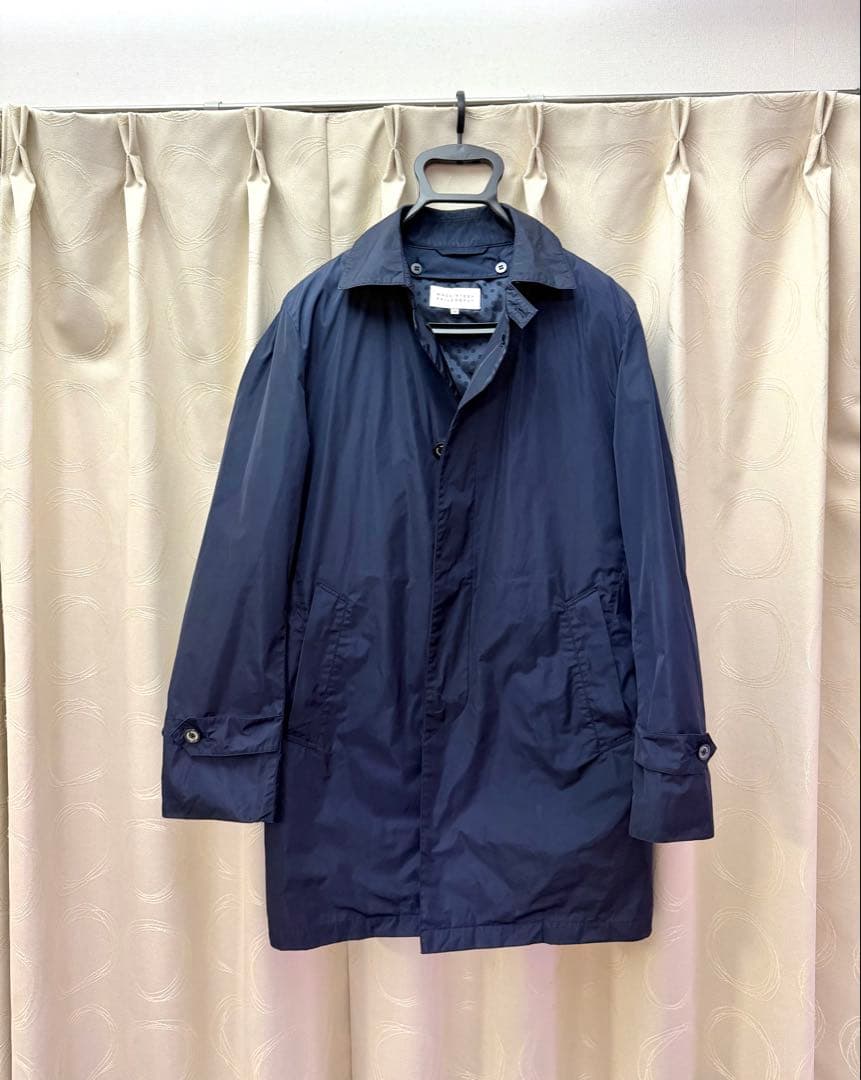 【Ken】MACKINTOSH ダウンライナー付ステンカラーコートネイビー