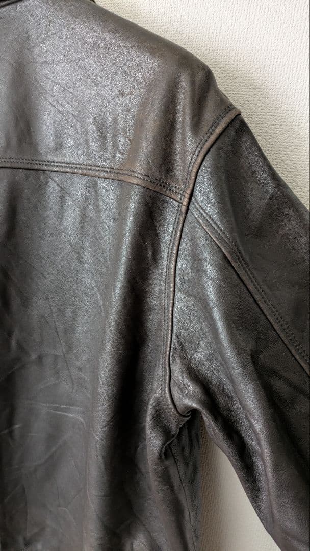 レザージャケット リバーシブル 40 90s ヴィンテージ