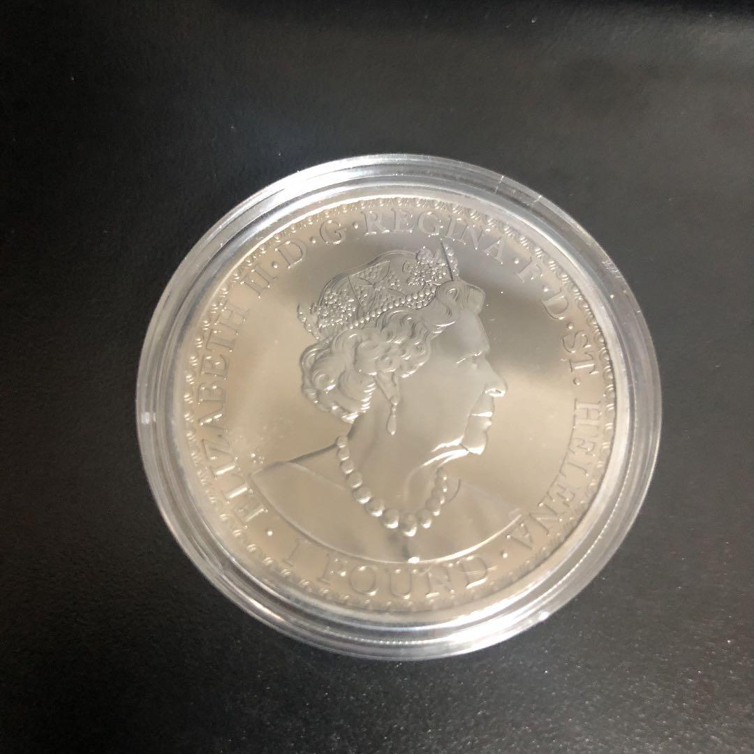 【レア】ウナとライオン銀貨12/500ゴールドブラックエンパイアver