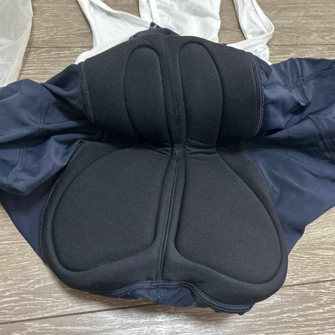 【未使用品に近い中古品】Rapha ビブタイツ M ネイビー