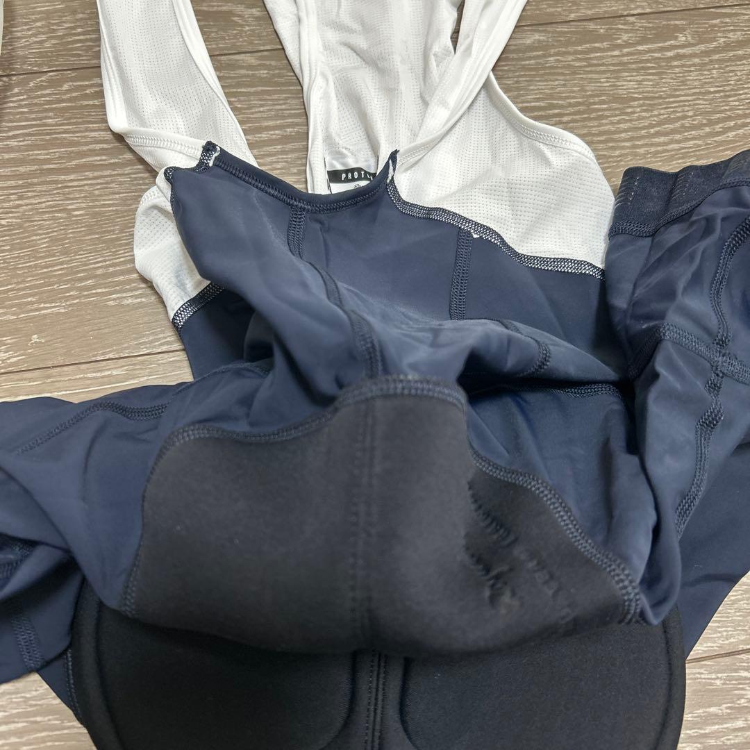 【未使用品に近い中古品】Rapha ビブタイツ M ネイビー