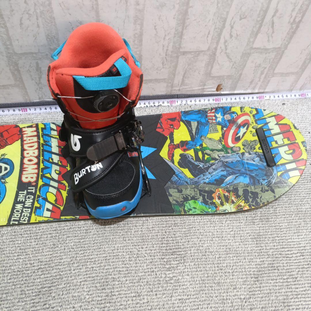 メンテ済■BURTON-110cm■ブーツ20.5cm〜■ジュニア　キッズ　子供