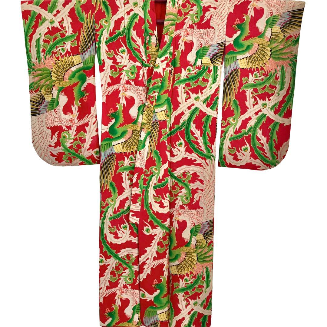 ★レトロ　アンティーク　女の子　子供着物　ジュニア　十三詣り　袴　大正ロマン