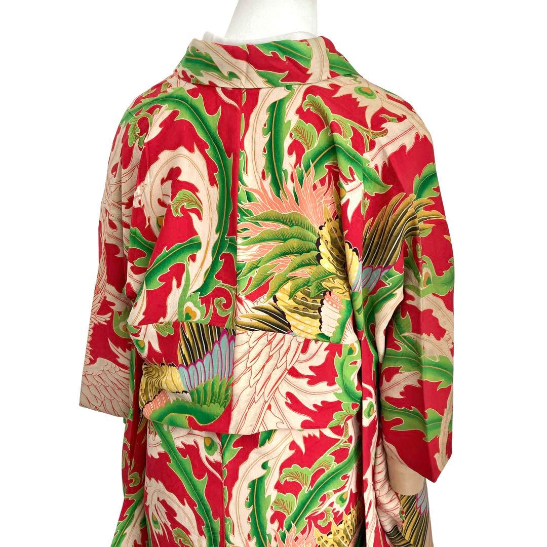 ★レトロ　アンティーク　女の子　子供着物　ジュニア　十三詣り　袴　大正ロマン