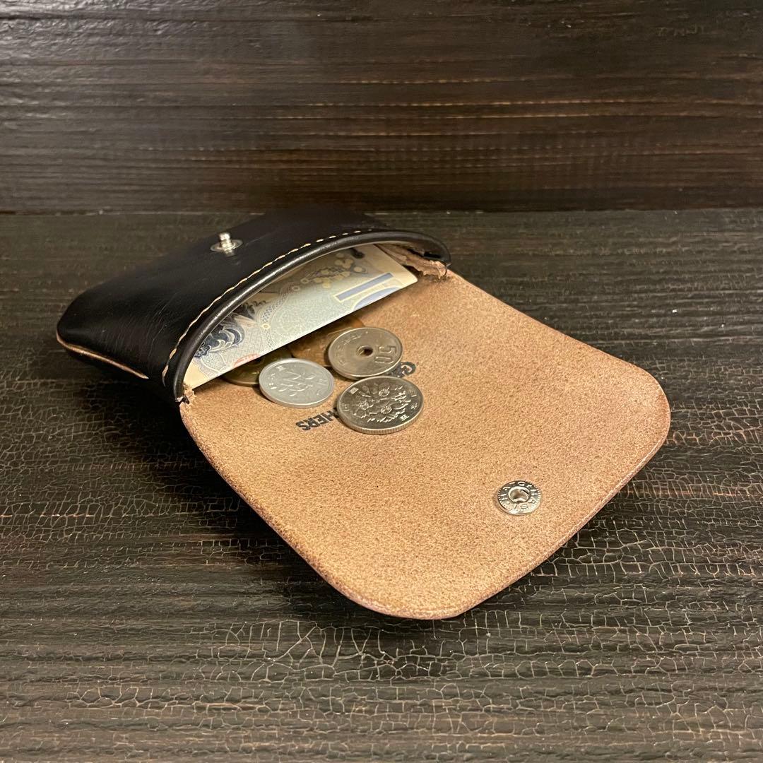 HORWEENクロムエクセル　フラップケースS コンチョカスタム　シルバー925