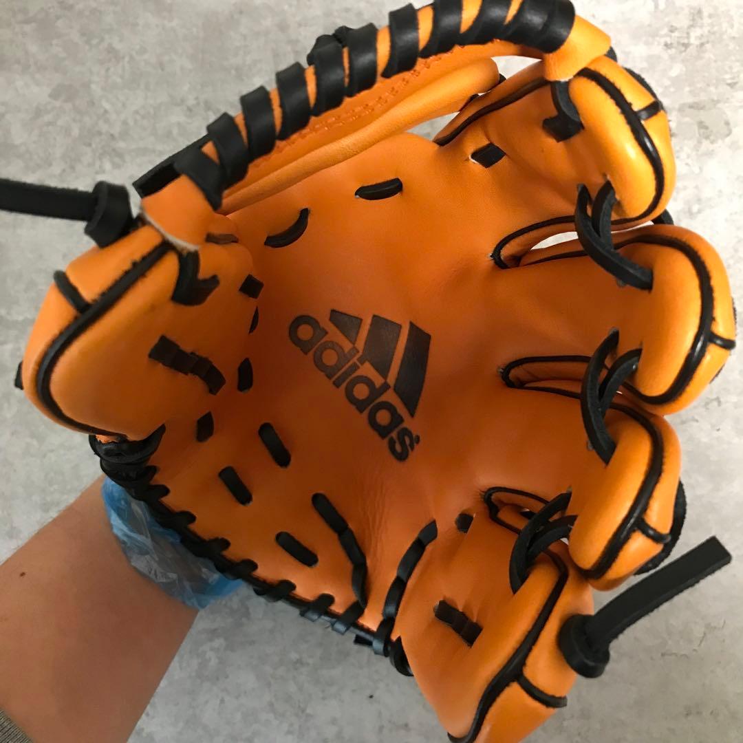 アディダス 一般 大人用 軟式 内野 野球 グローブ グラブ レア GIANTS