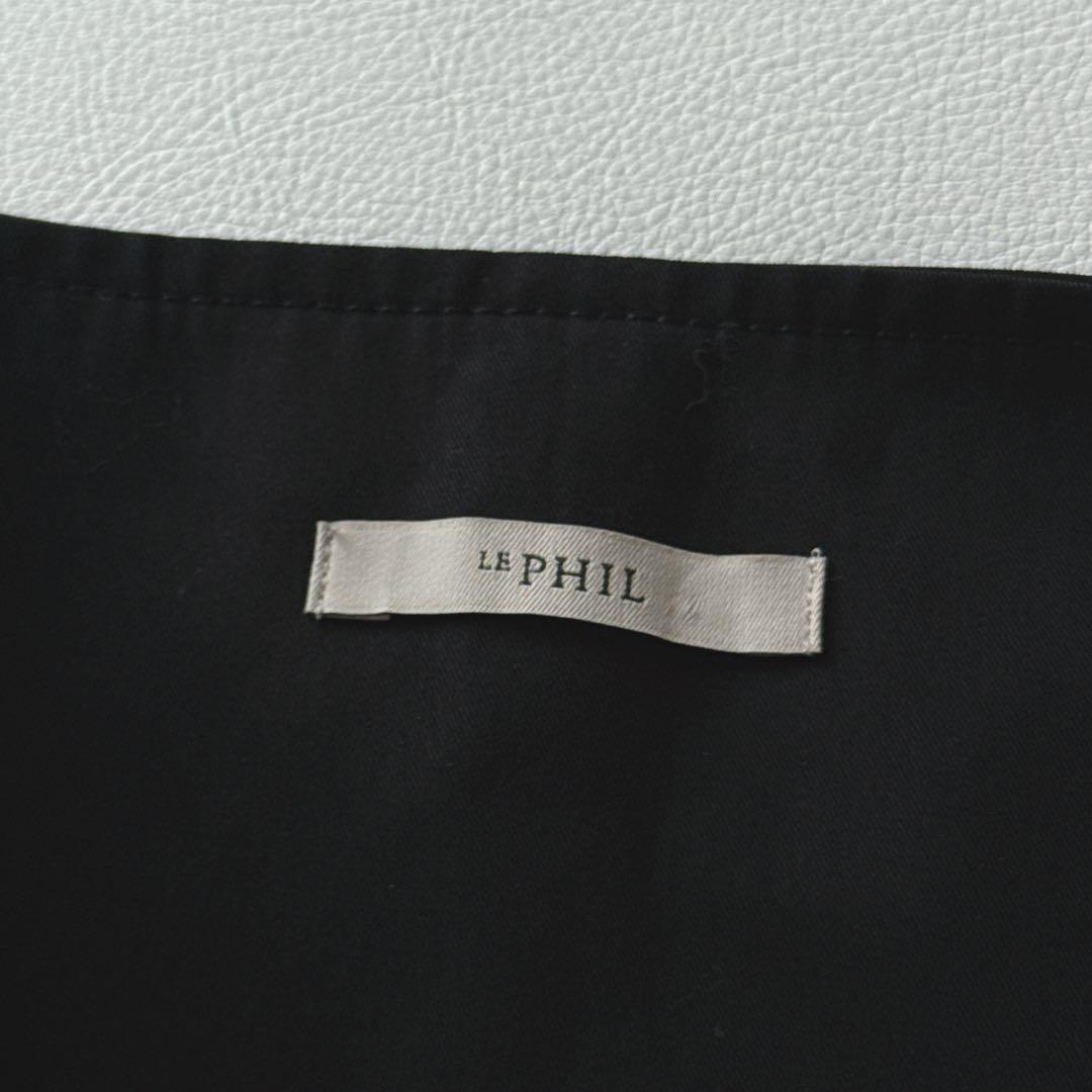 美品 LE PHIL ルフィル フロントジップ　サロペット　オールインワン