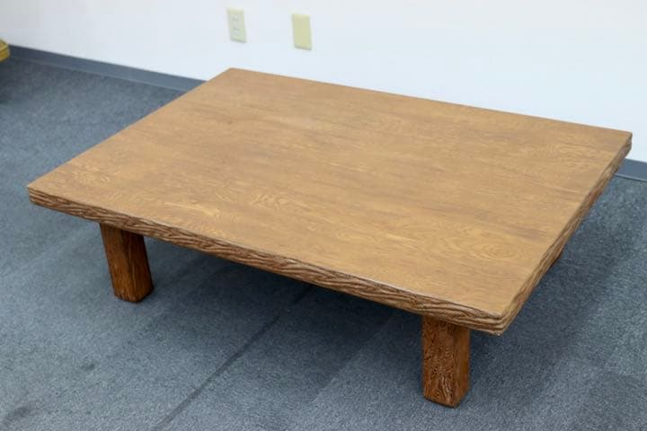 GMEK826○世界遺産屋久杉 座卓 座敷 センターテーブル ローテーブル リビ