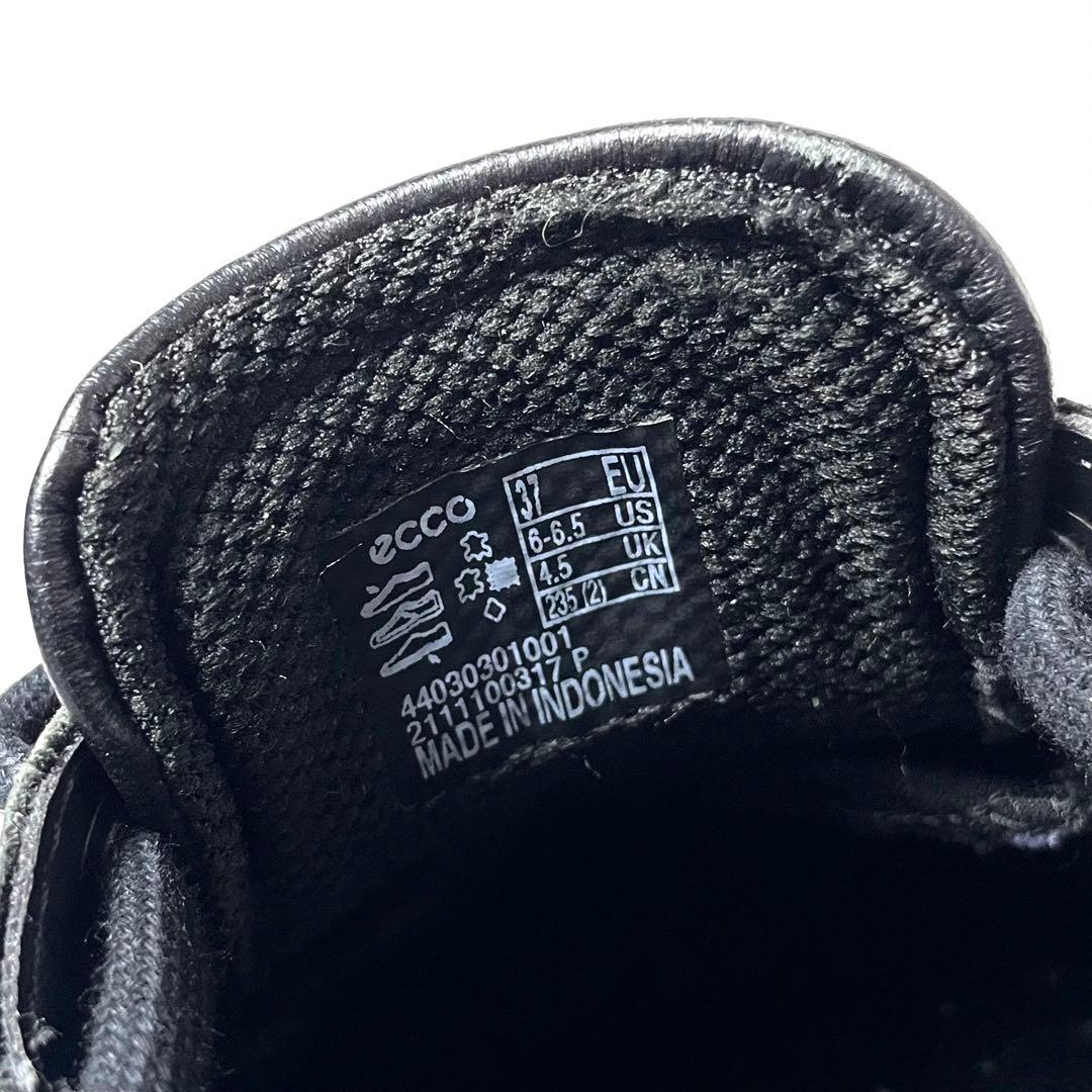 ecco GORE-TEX搭載 23.5cm SOFT7 レザースニーカー 美品