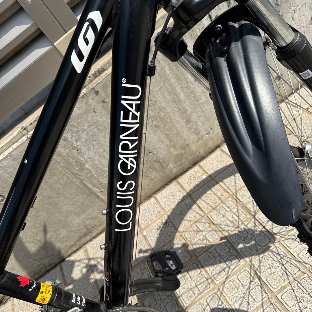 ルイガノ　24インチ　子ども用　自転車　黒