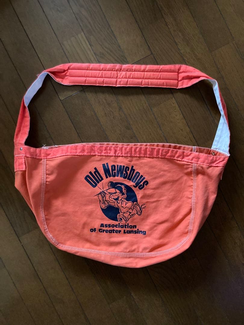 【希少】 60s70s ニュースペーパーバッグ ヴィンテージ