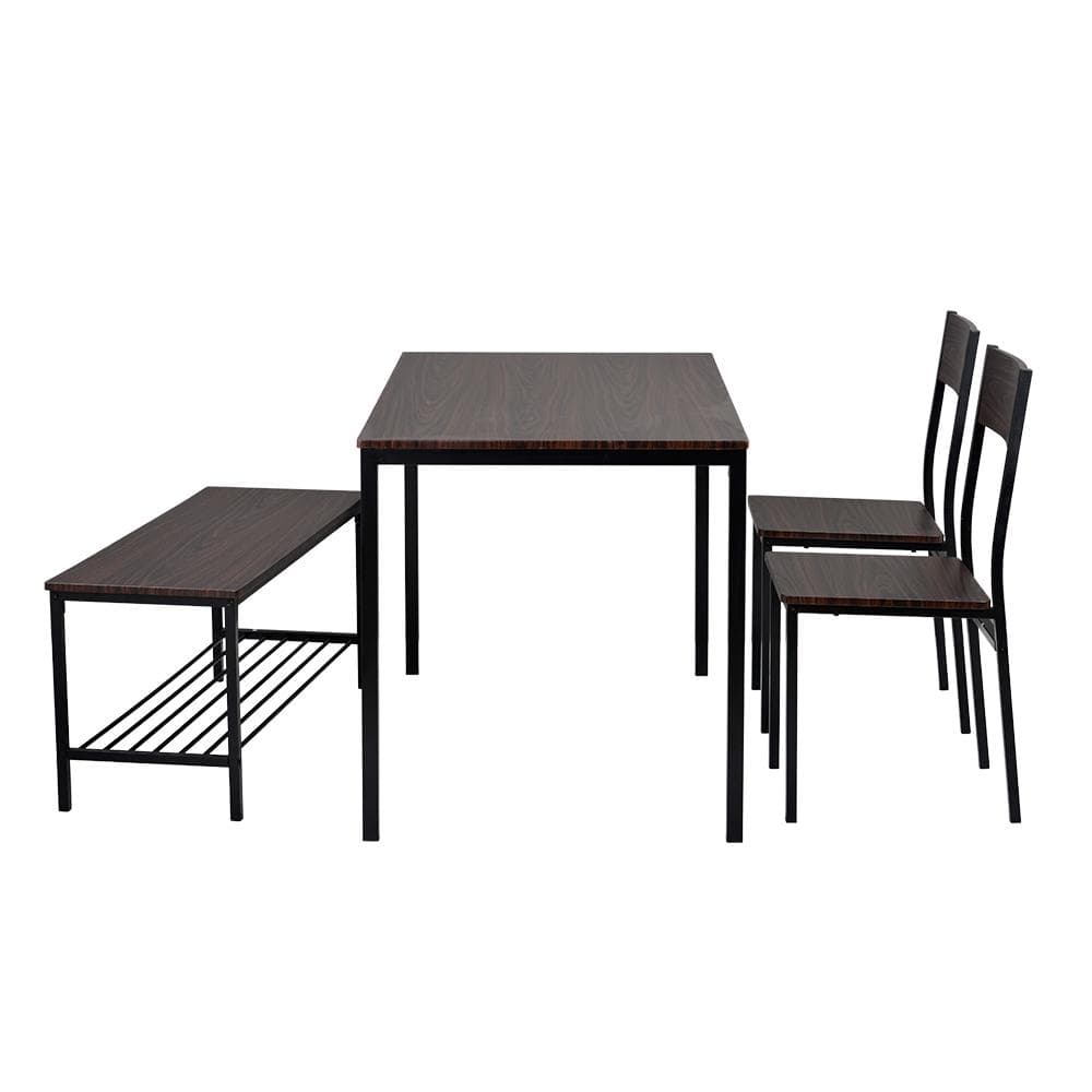 ダイニングテーブル 4点セット 木製 食卓テーブル 4人掛け 北欧 シンプル