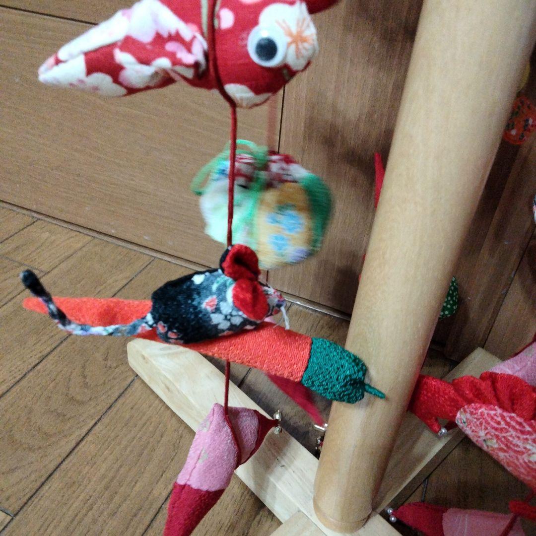 吊るし飾り　吊るし雛　ちりめん細工
