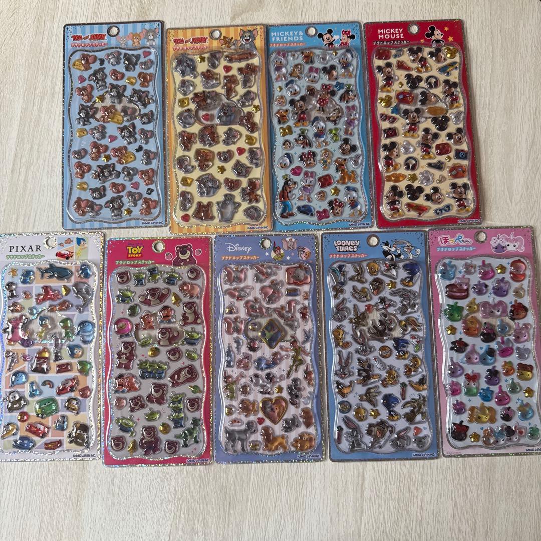 【正規品】プチドロップステッカー　ボンボンドロップシール　9枚セット