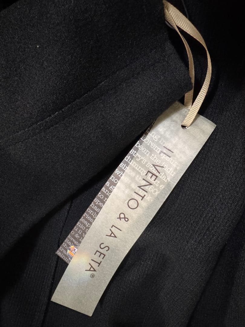 値下】新品タグ付イタリアIL VENTO & LA SETAナポレオンジャケット