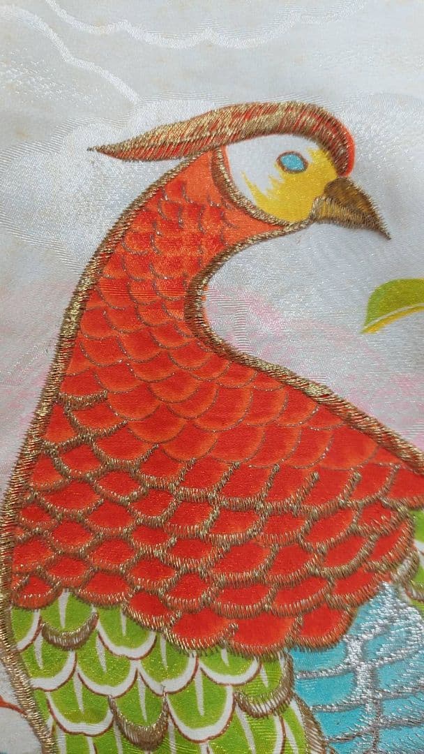 NA153アンティーク子供着物七五三正絹3歳用綺麗着丈96センチ裄丈46センチ