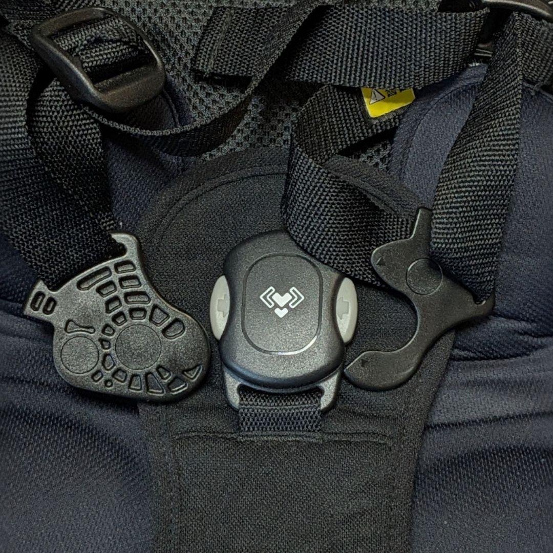 極美品 アップリカ 最上級ベビーカー オプティア クッション グレイス ネイビー