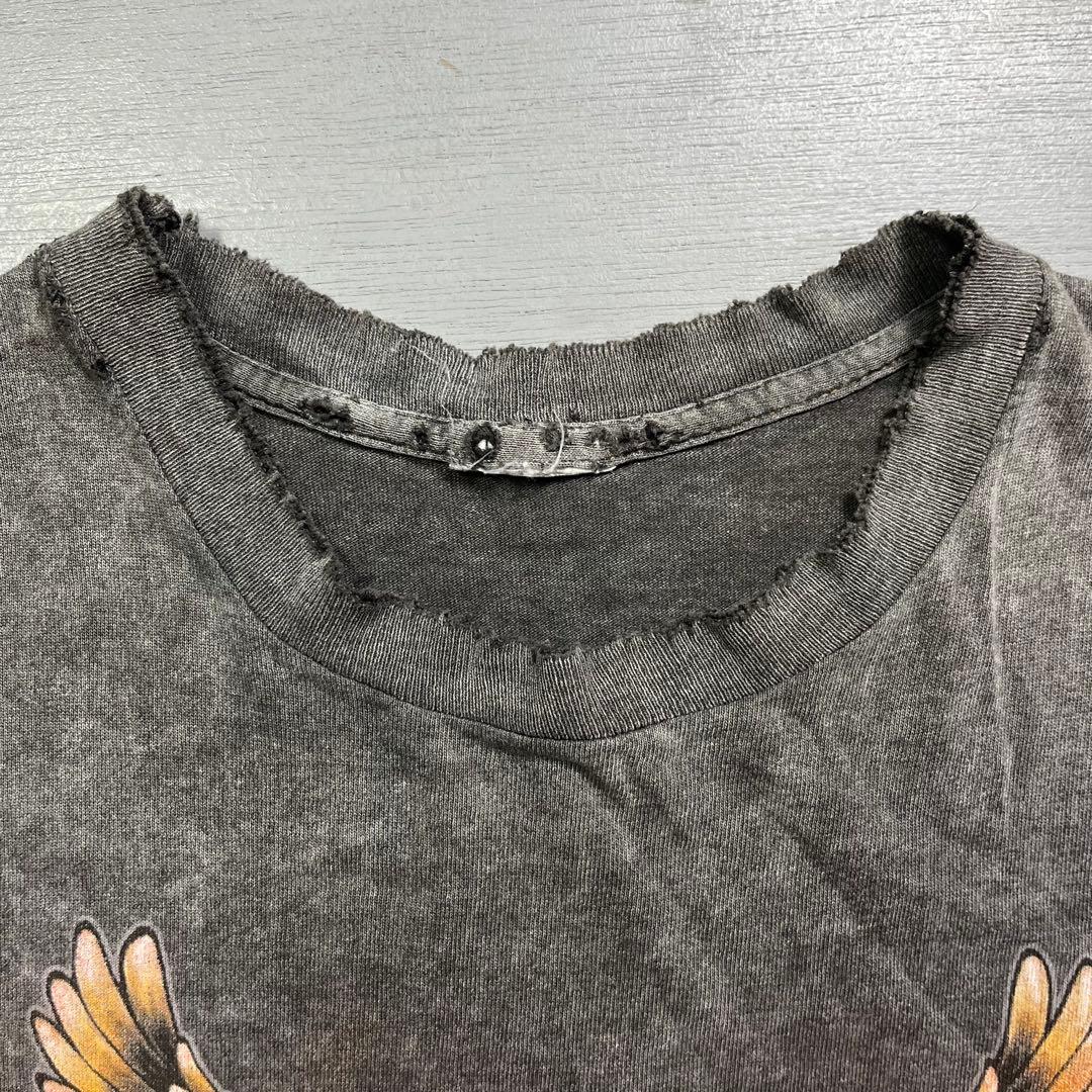 Harley-Davidson タンクトップ　ノースリーブ　フェード　襤褸　ボロ