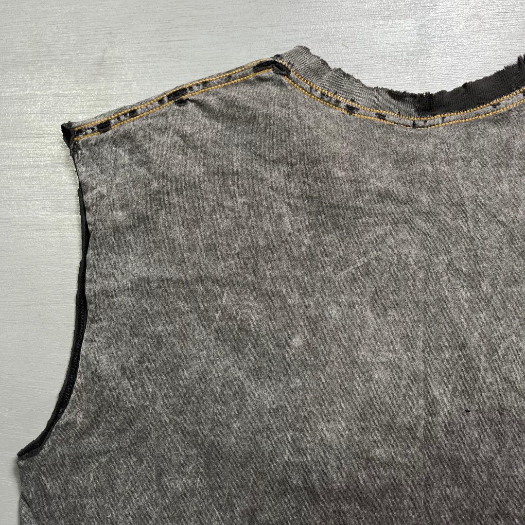 Harley-Davidson タンクトップ　ノースリーブ　フェード　襤褸　ボロ