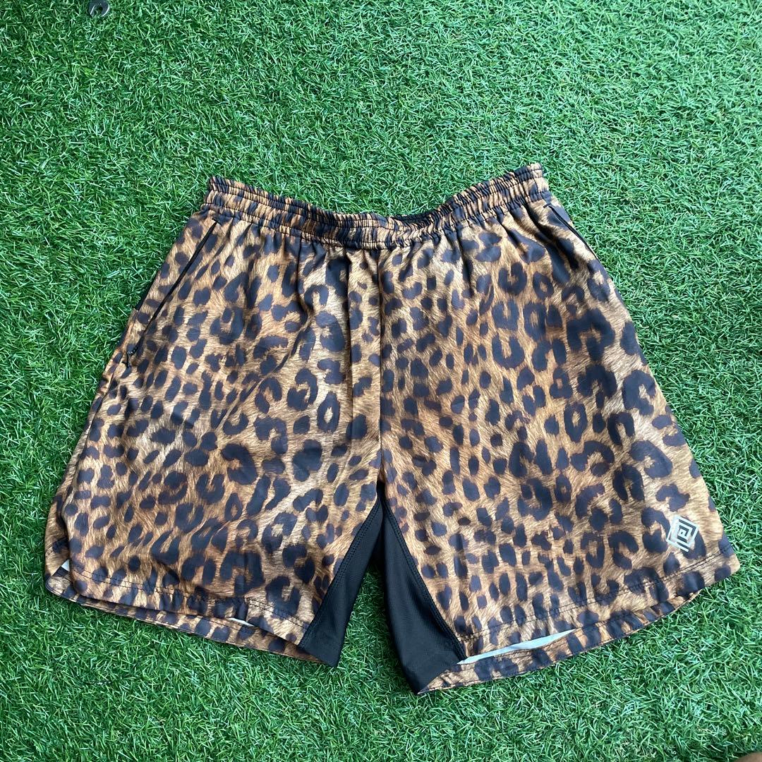 eldoreso 豹柄 ランニングパンツ ELDORESO レオパード柄　M