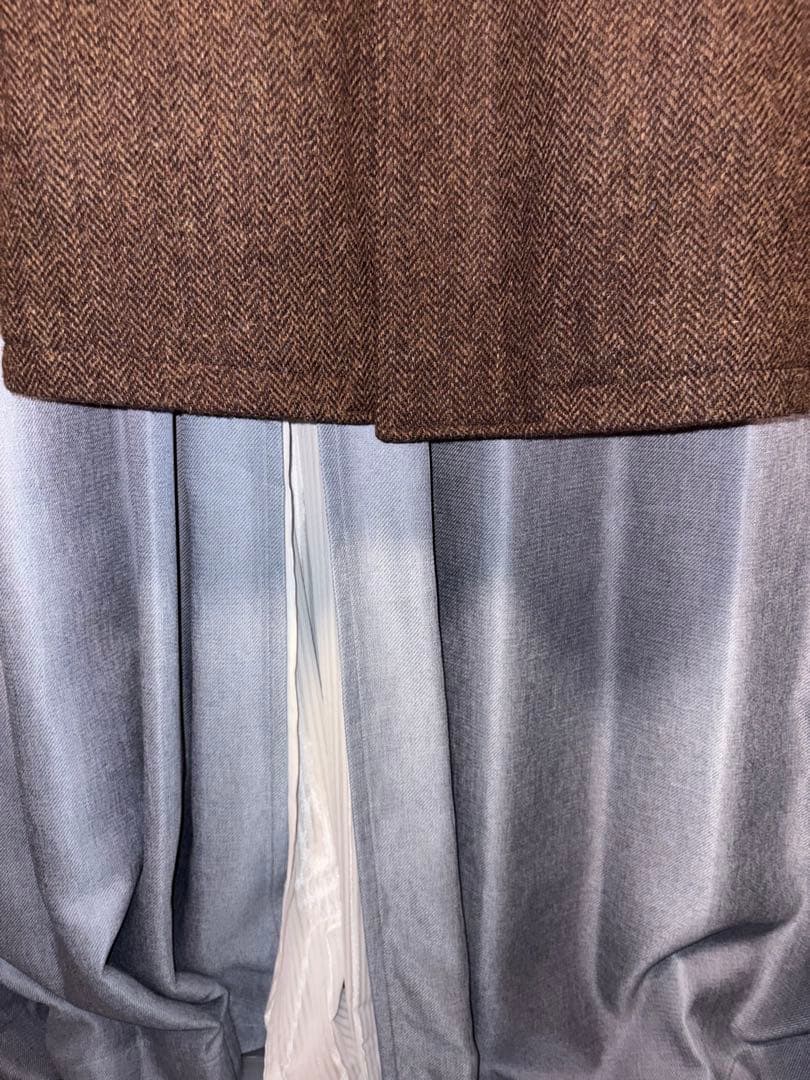 【美品/Mサイズ】BEAMS PLUS バルカラー ハリスツイードコート