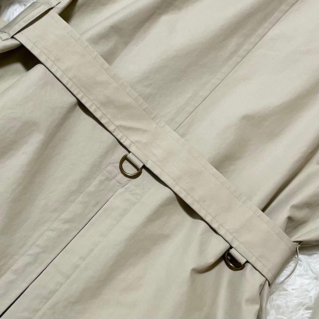 極美品 アナトミカ 一枚袖 ベンタイルトレンチコート 裏地チェック柄 44（M）