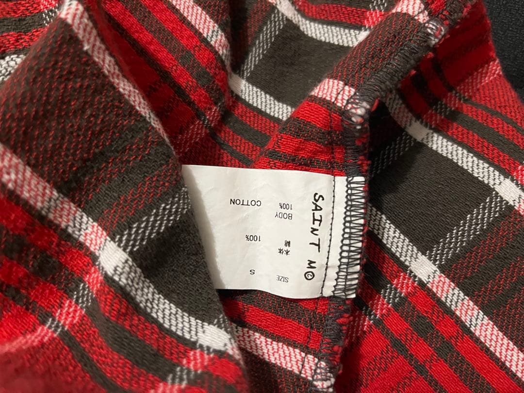セントマイケル 24AW フランネルシャツ S