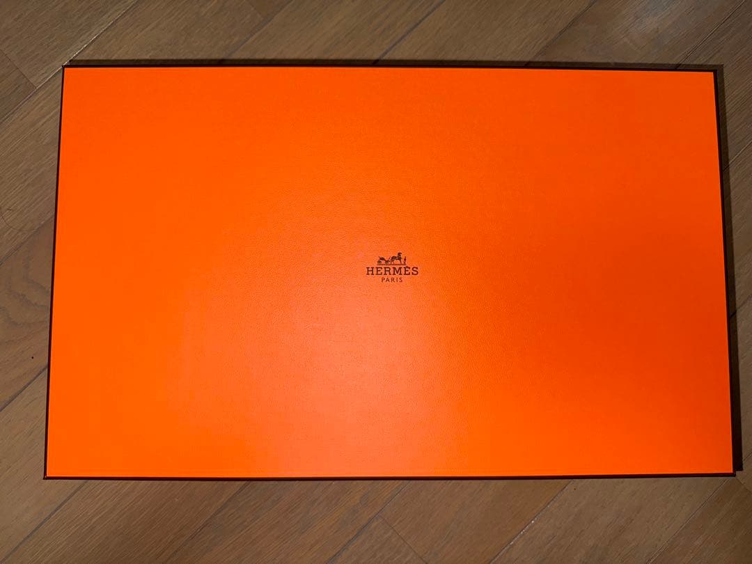 HERMES オレンジ バスタオル