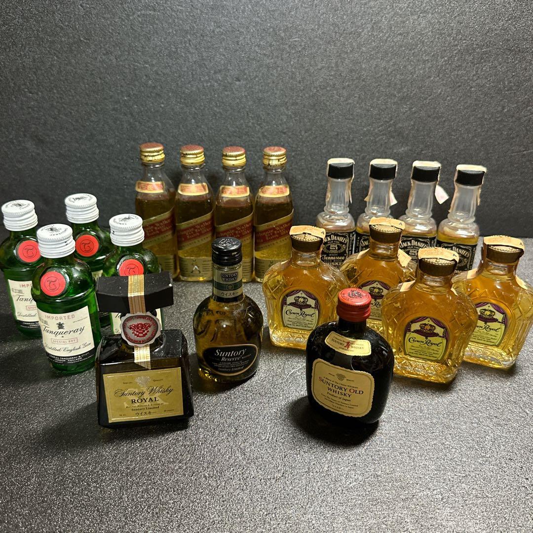 ウイスキー ミニボトル 19本セット ミニチュアボトル 古酒