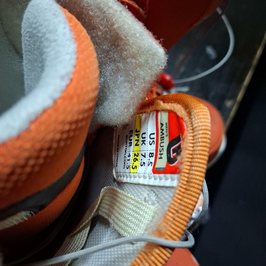ambush! スノーボードブーツ US 8.5 オレンジ
