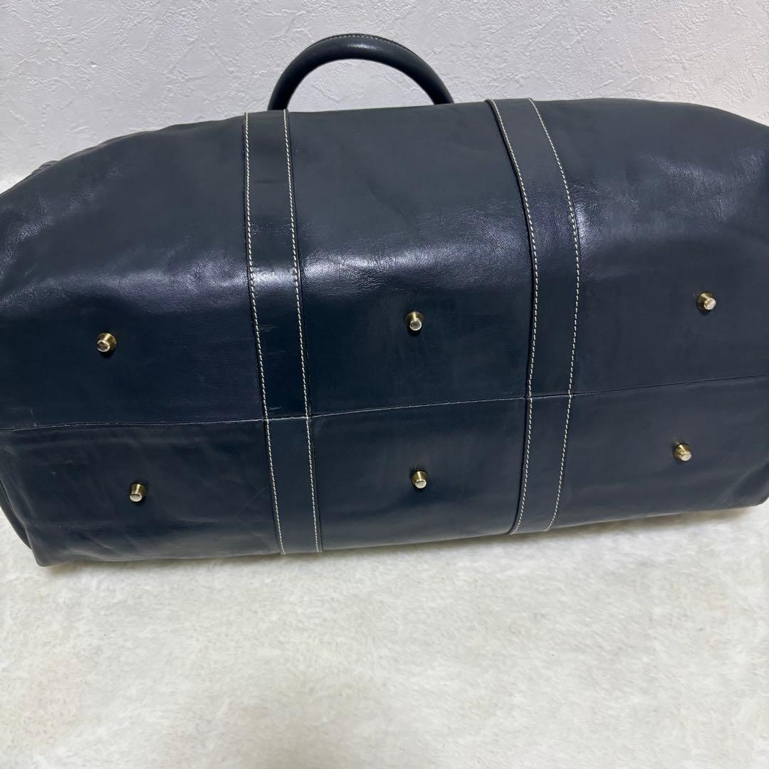 yuka様 HIROFU ヒロフ　ボストンバッグ　Hロゴ型押し　オールレザー