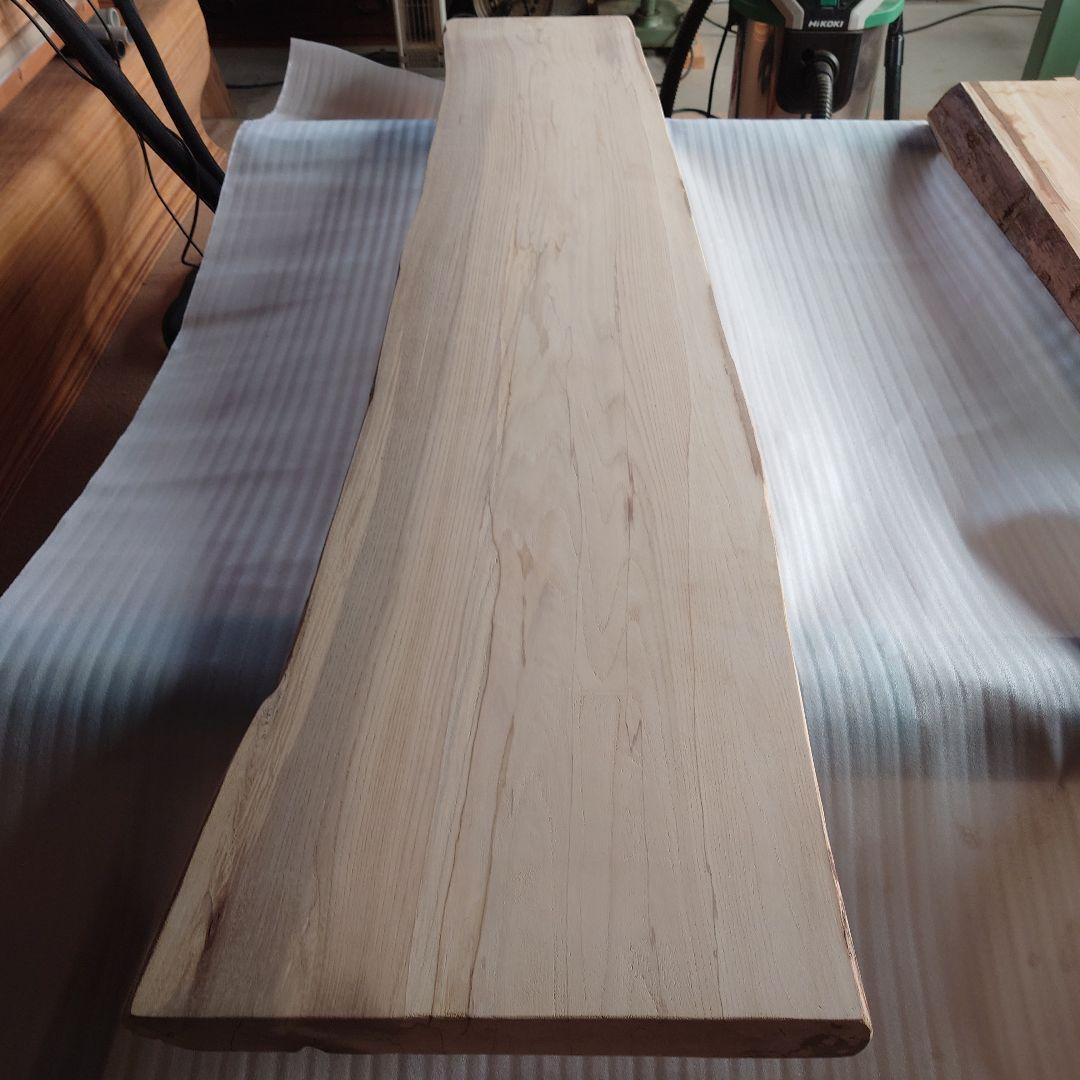 ニレ天然木一枚板