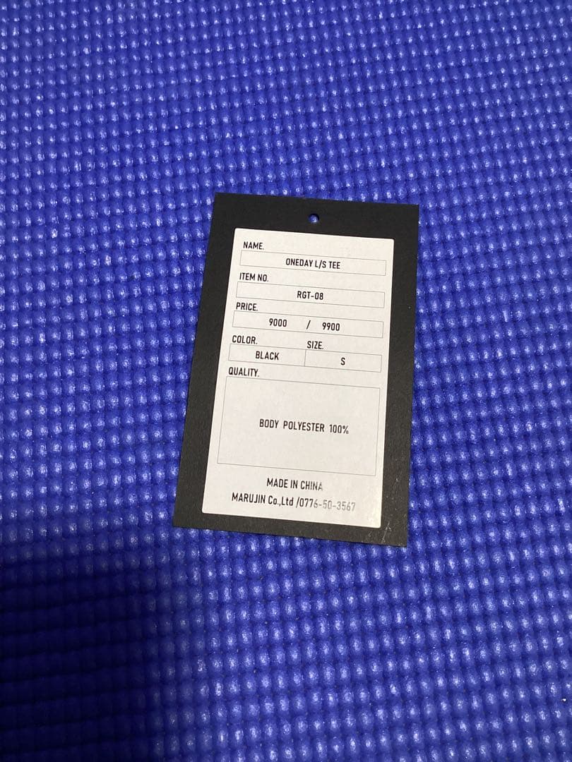 RYOGEN リョウゲン ONEDAY L/S TEE 長袖Tシャツ S 完売